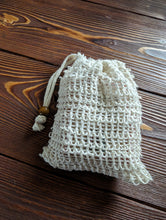 Load image into Gallery viewer, Natural Sisal Soap Saver Bags