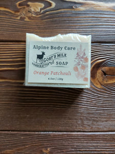 Orange Patchouli Goat Milk Soap