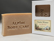 Load image into Gallery viewer, Rustic Winter Goat Milk Soap | Alpine Body Care