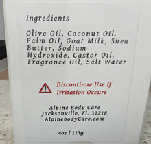 Load image into Gallery viewer, Jasmine Rose Goat Milk Soap | Alpine Body Care