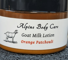 Load image into Gallery viewer, ORANGE PATCHOULI GOAT MILK LOTION