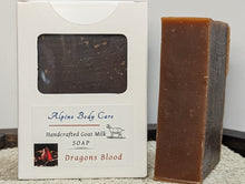 Load image into Gallery viewer, DRAGON'S BLOOD GOAT MILK SOAP