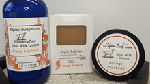 Load image into Gallery viewer, ORANGE PATCHOULI GOAT MILK LOTION