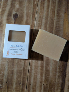 Orange Patchouli Goat Milk Soap