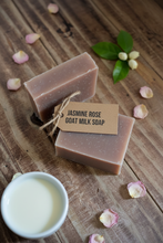 Load image into Gallery viewer, Jasmine Rose Goat Milk Soap