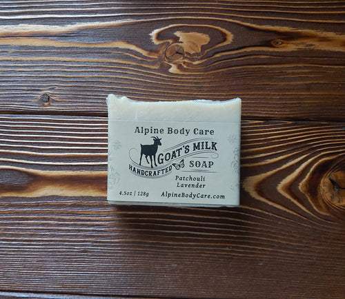 Patchouli Lavender Goat Milk Soap